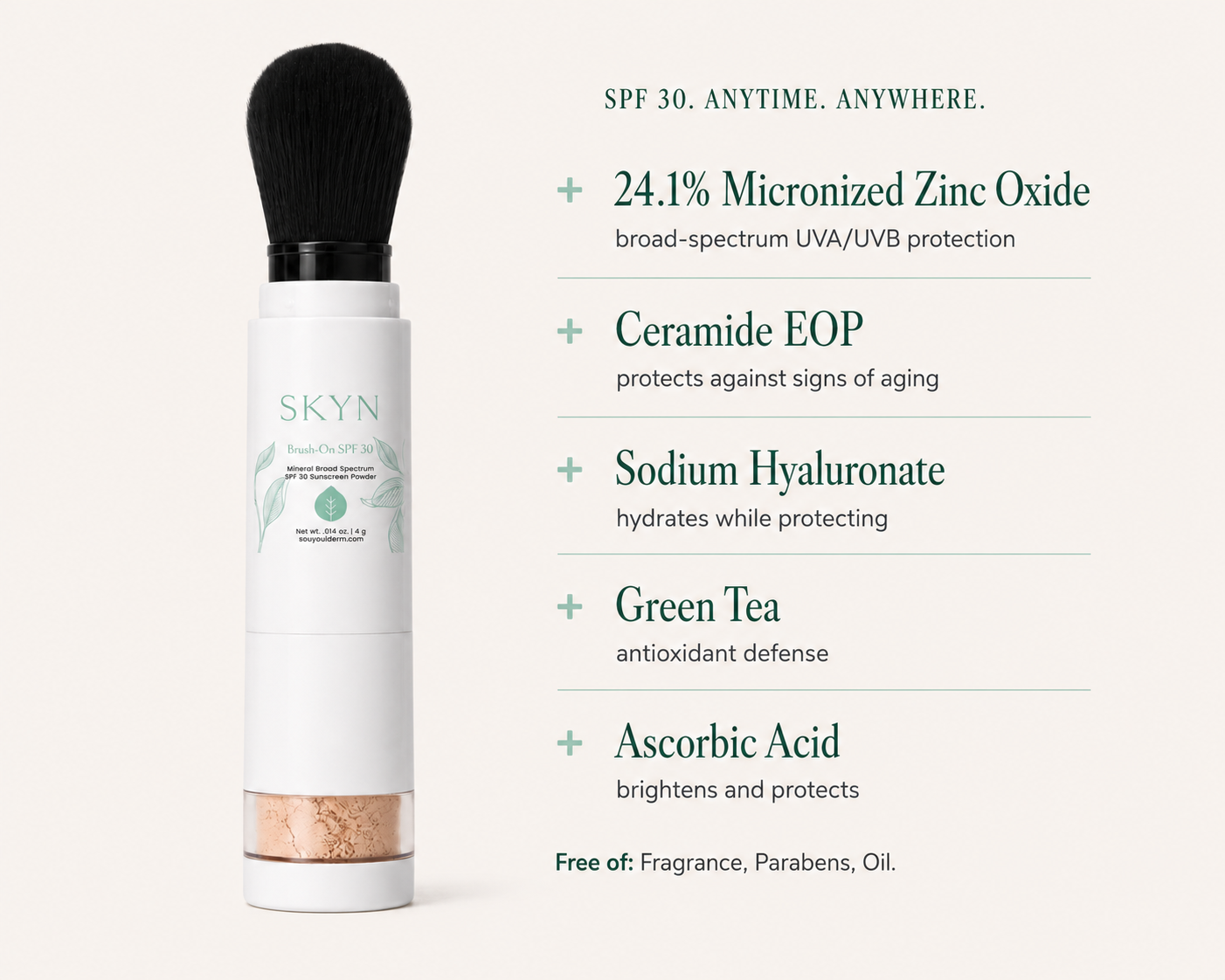 Mineral SPF 30 Powder Brush