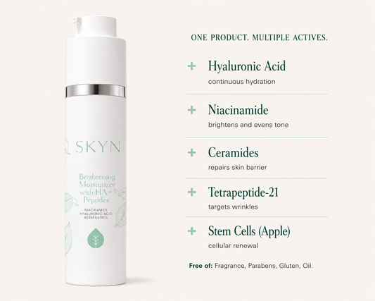 Brightening Moisturizer with HA + Peptides