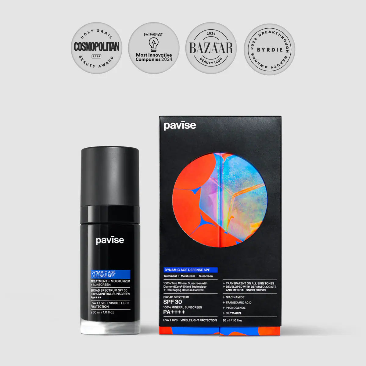 Pavise Dynamic Age Defense Morning Cream with SPF
